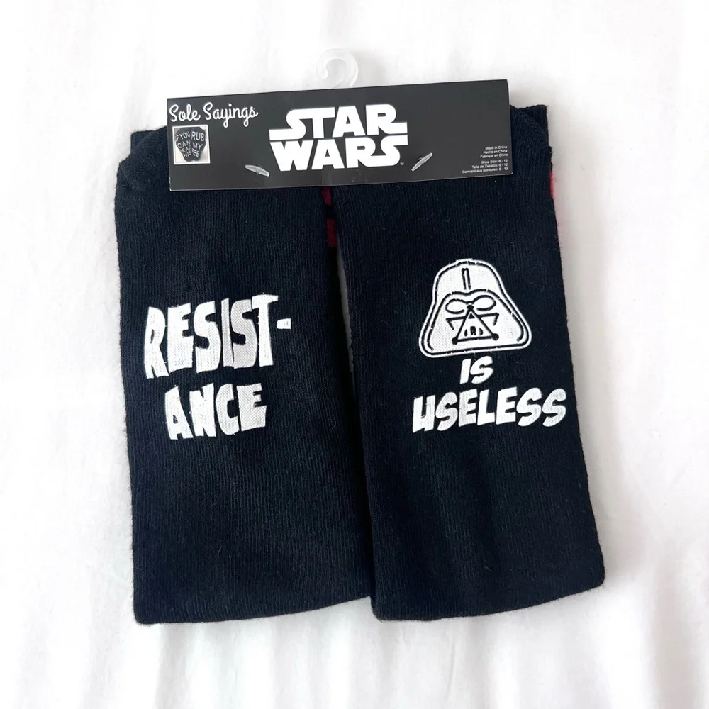 NEW Star Wars Darth Vader Socks